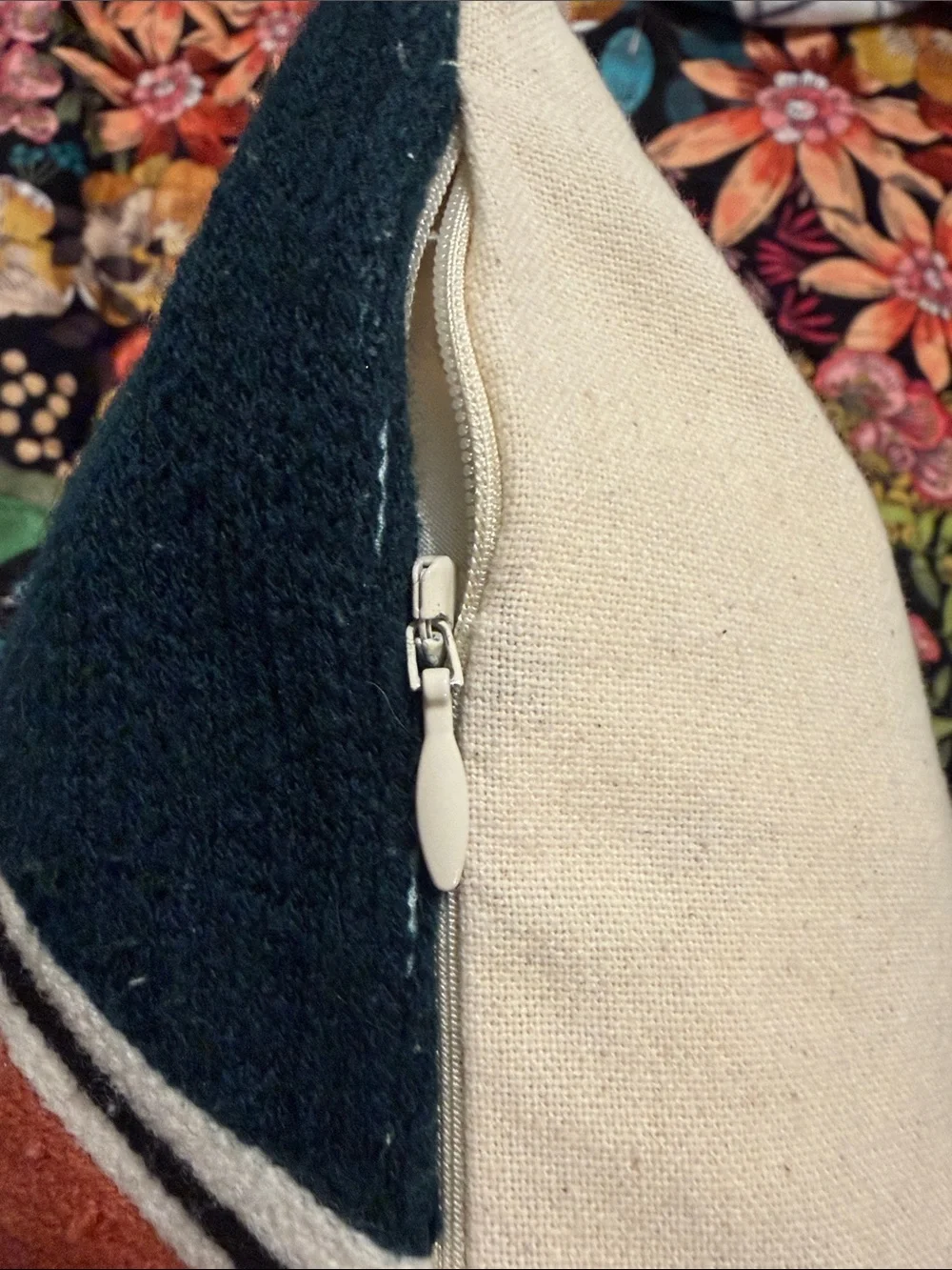 West Elm textured woven